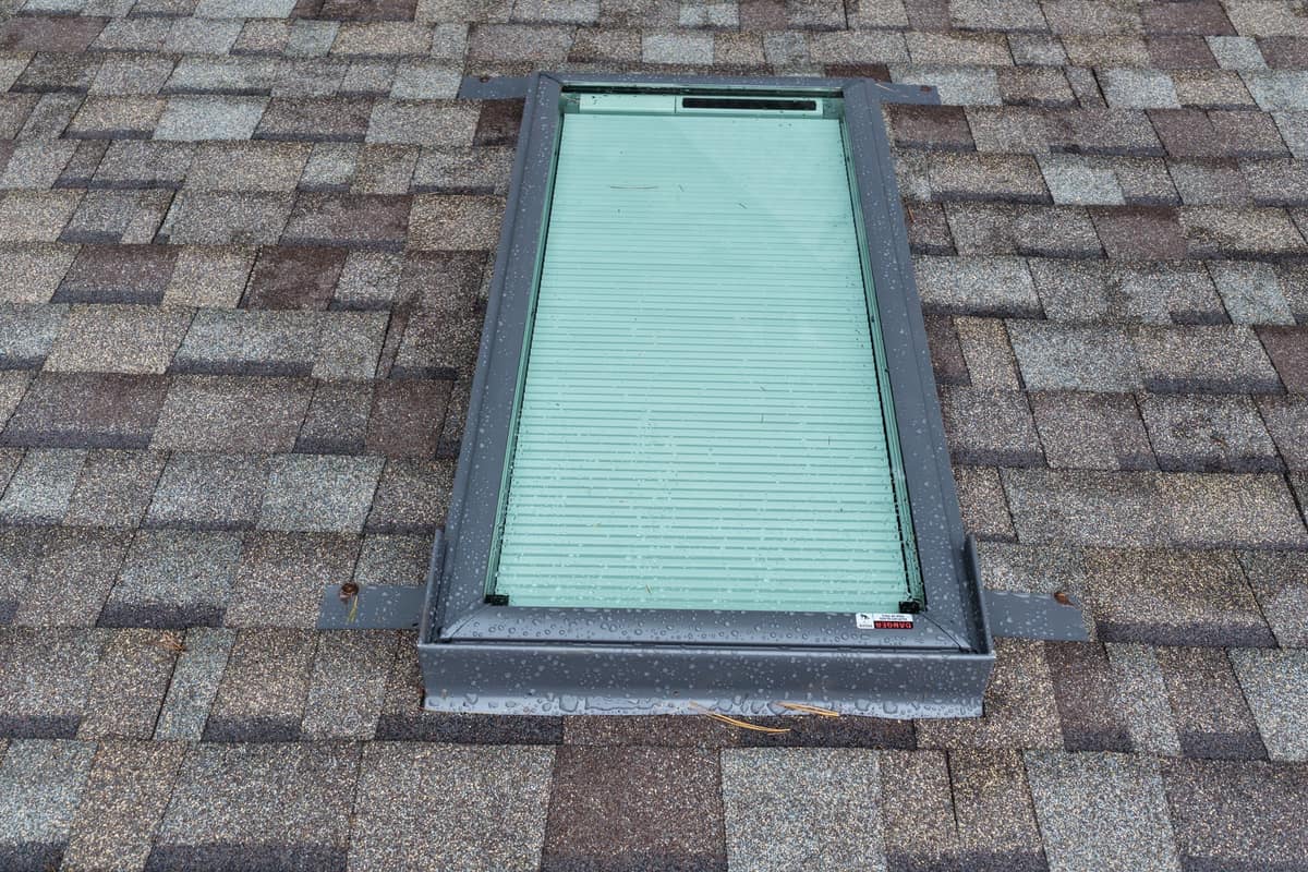 Skylight flashed into a new shingle roof in Nisswa, MN
