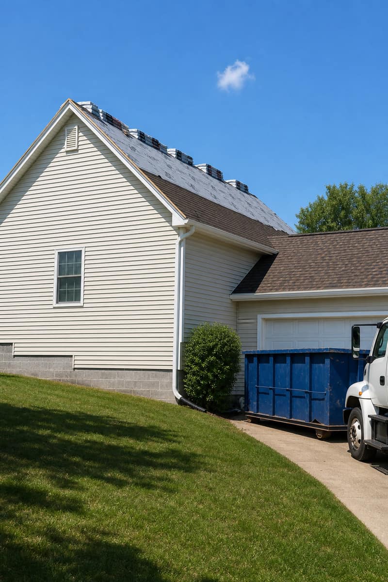 Roof replacement in St. Cloud, MN